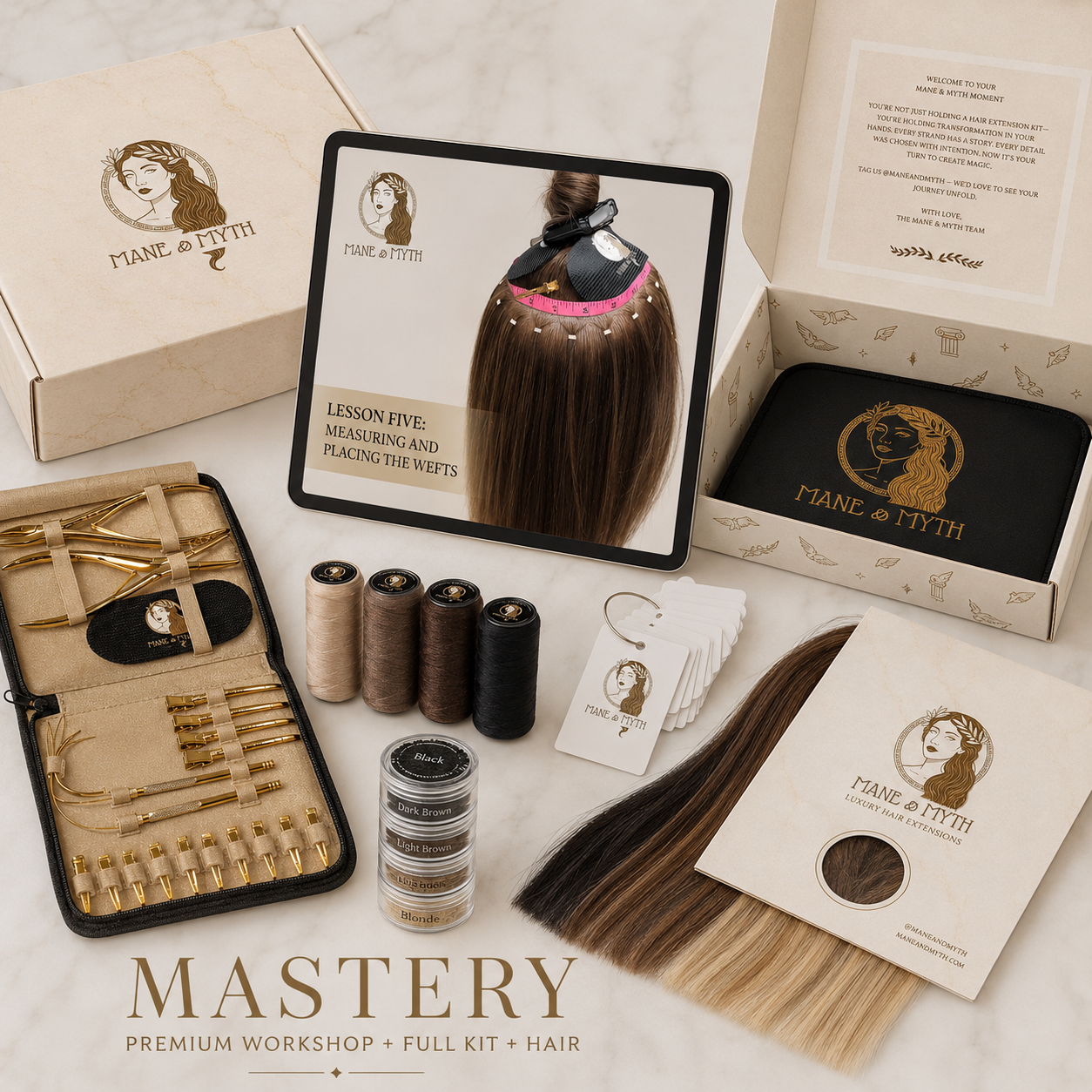 Mastery (In Person/LIVE) + Kit  + 6 Wefts